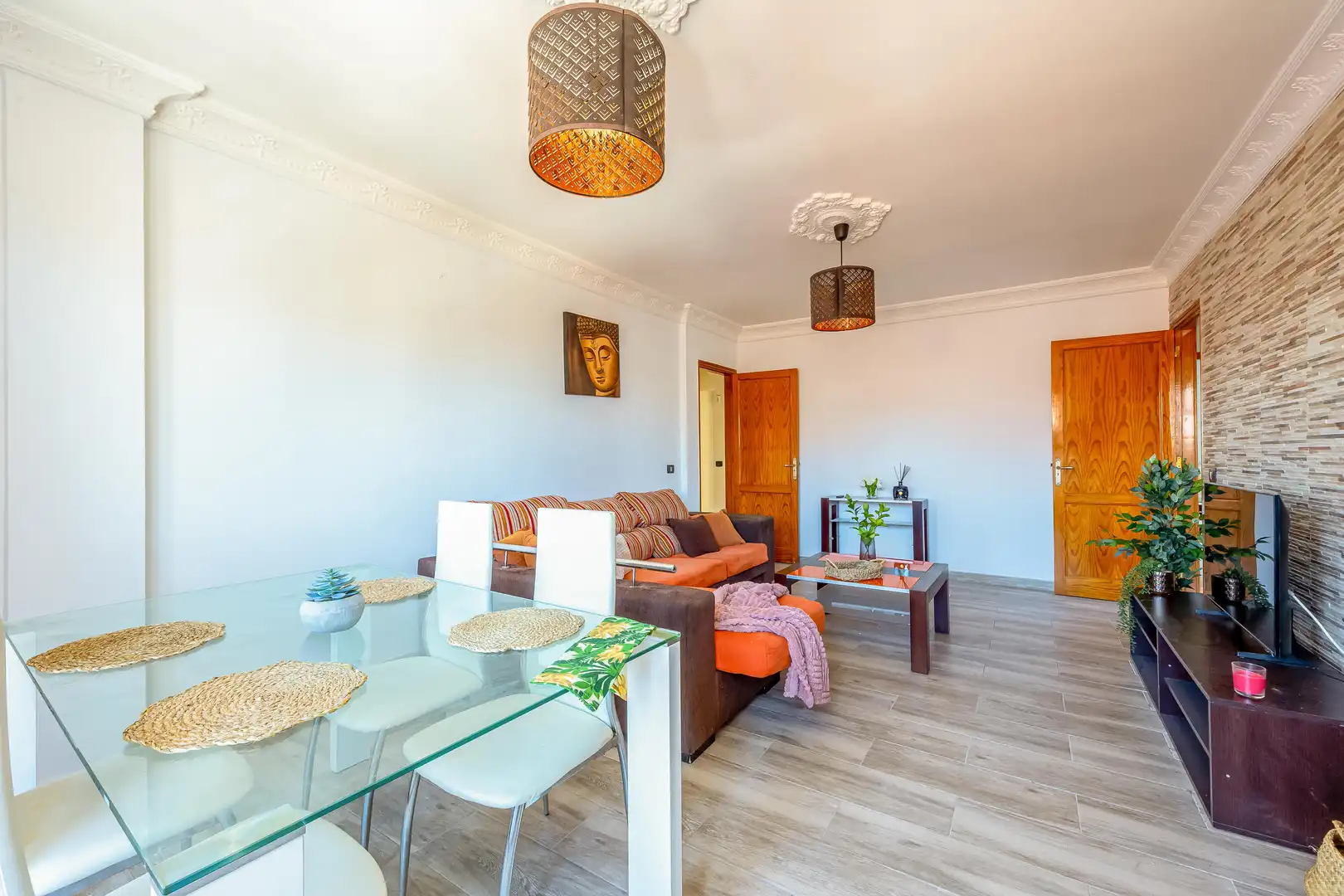 Sala de estar de Piso en venta en Santa Lucía de Tirajana con Amueblado