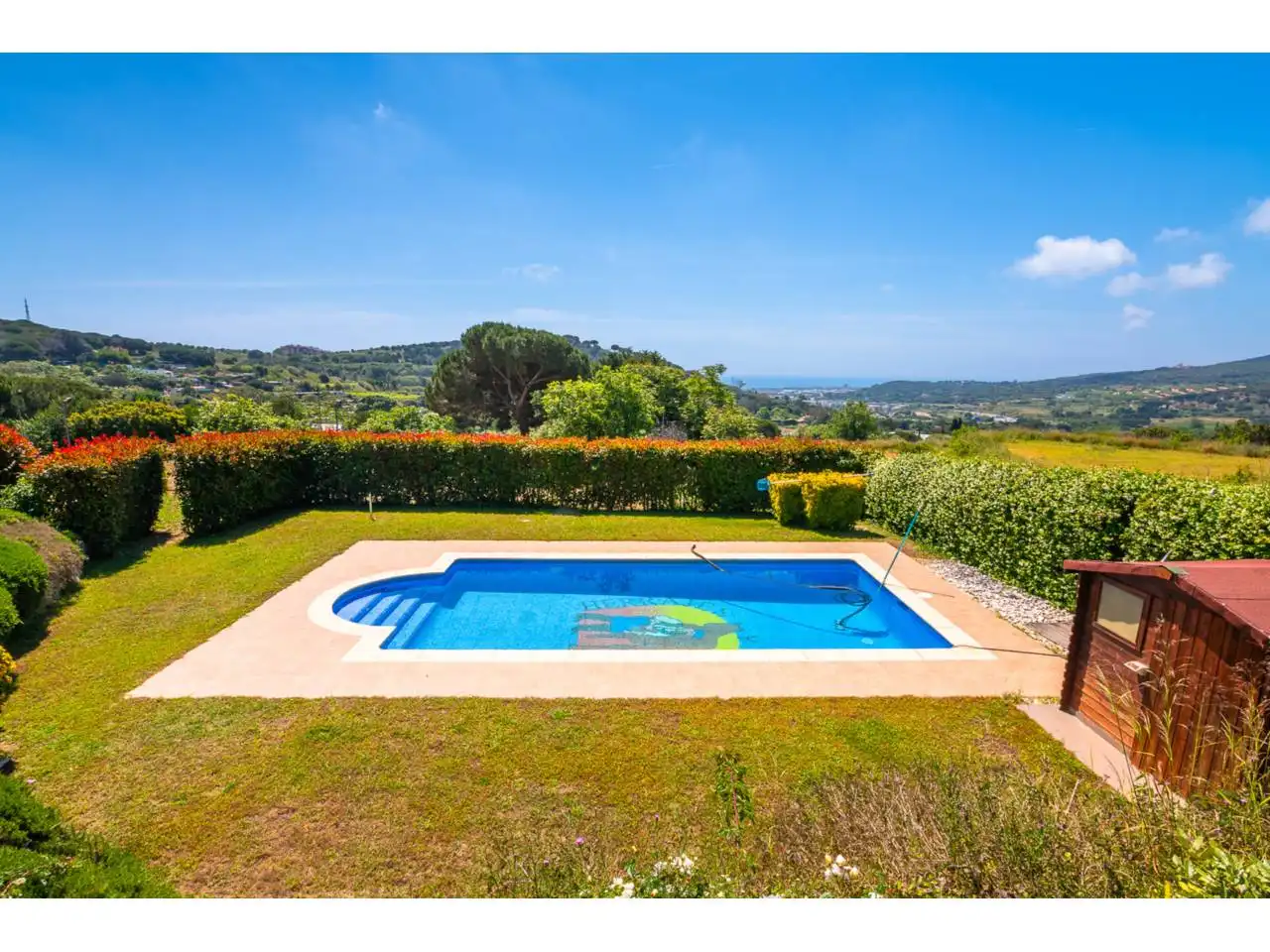 Piscina de Finca rústica en venda en Argentona amb Aire condicionat, Calefacció i Jardí privat