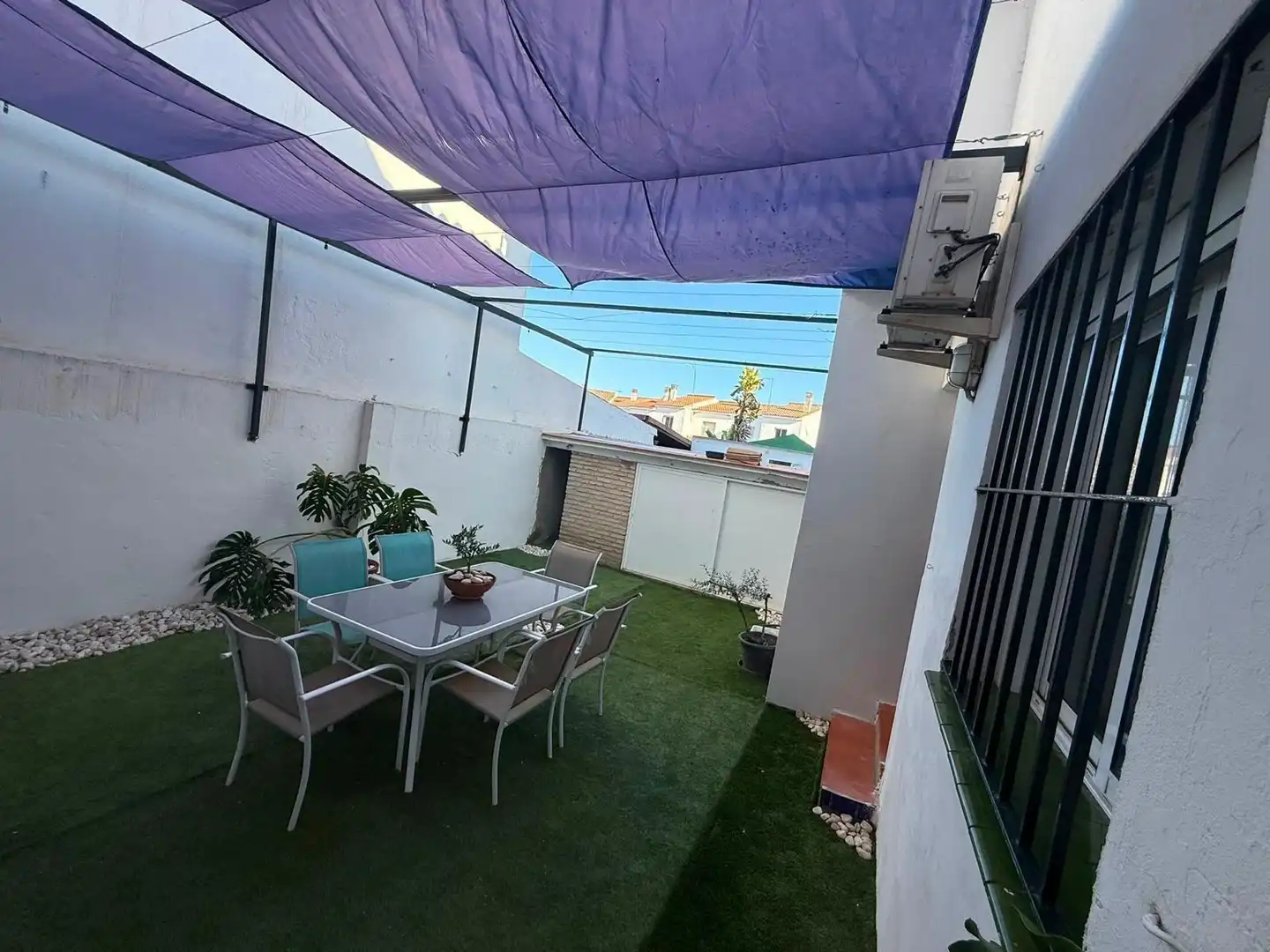Terraza de Casa adosada en venta en Villanueva del Ariscal