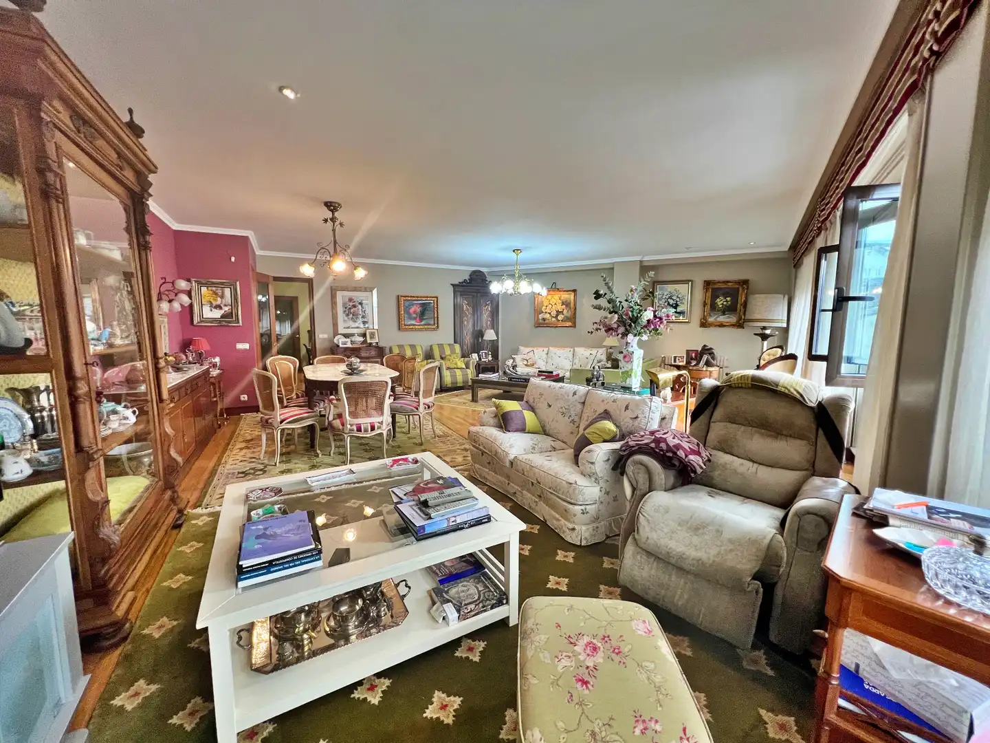 Wohnzimmer von Wohnung zum Verkauf in Lugo mit Heizung, Parkett und Möbliert