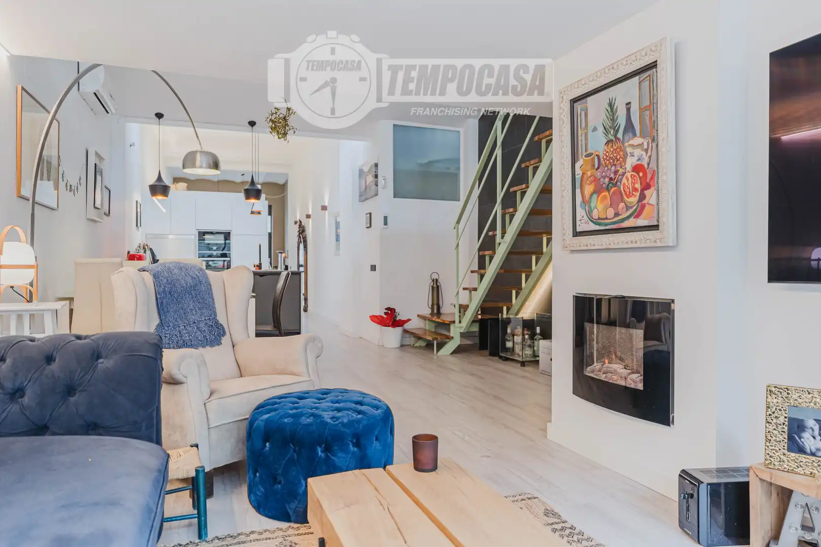 Living room of Flat for sale in Barcelona  with Air Conditioner, Heating and Balcony