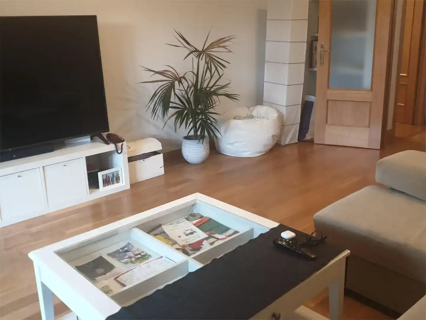 Wohnzimmer von Dachboden zur Miete in San Sebastián de los Reyes mit Klimaanlage, Schwimmbad und Balkon