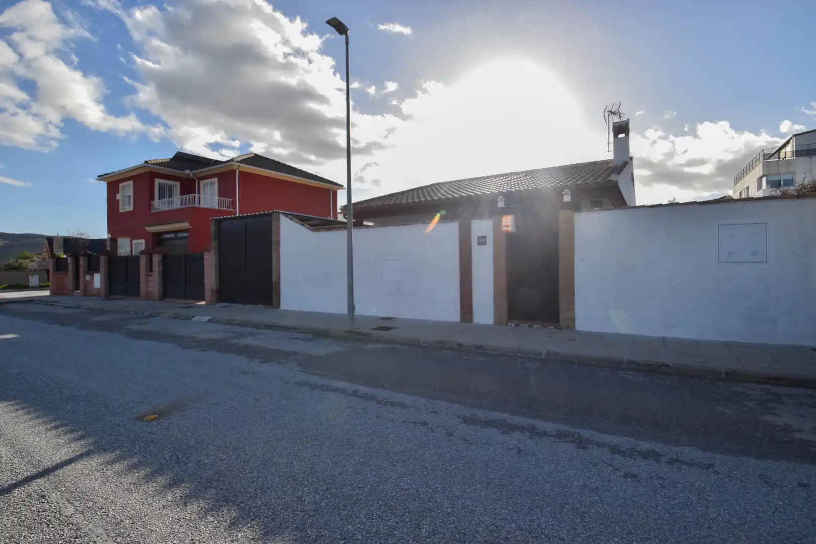 Exterior view of Houses for sale in Atarfe  with Private garden