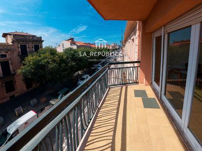 Terrace of Flat for sale in Mataró  with Air Conditioner, Heating and Parquet flooring