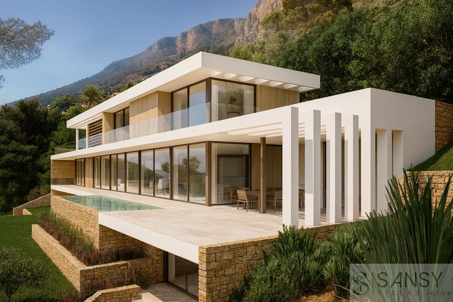 Villa con piscina in vendita a El Montgó