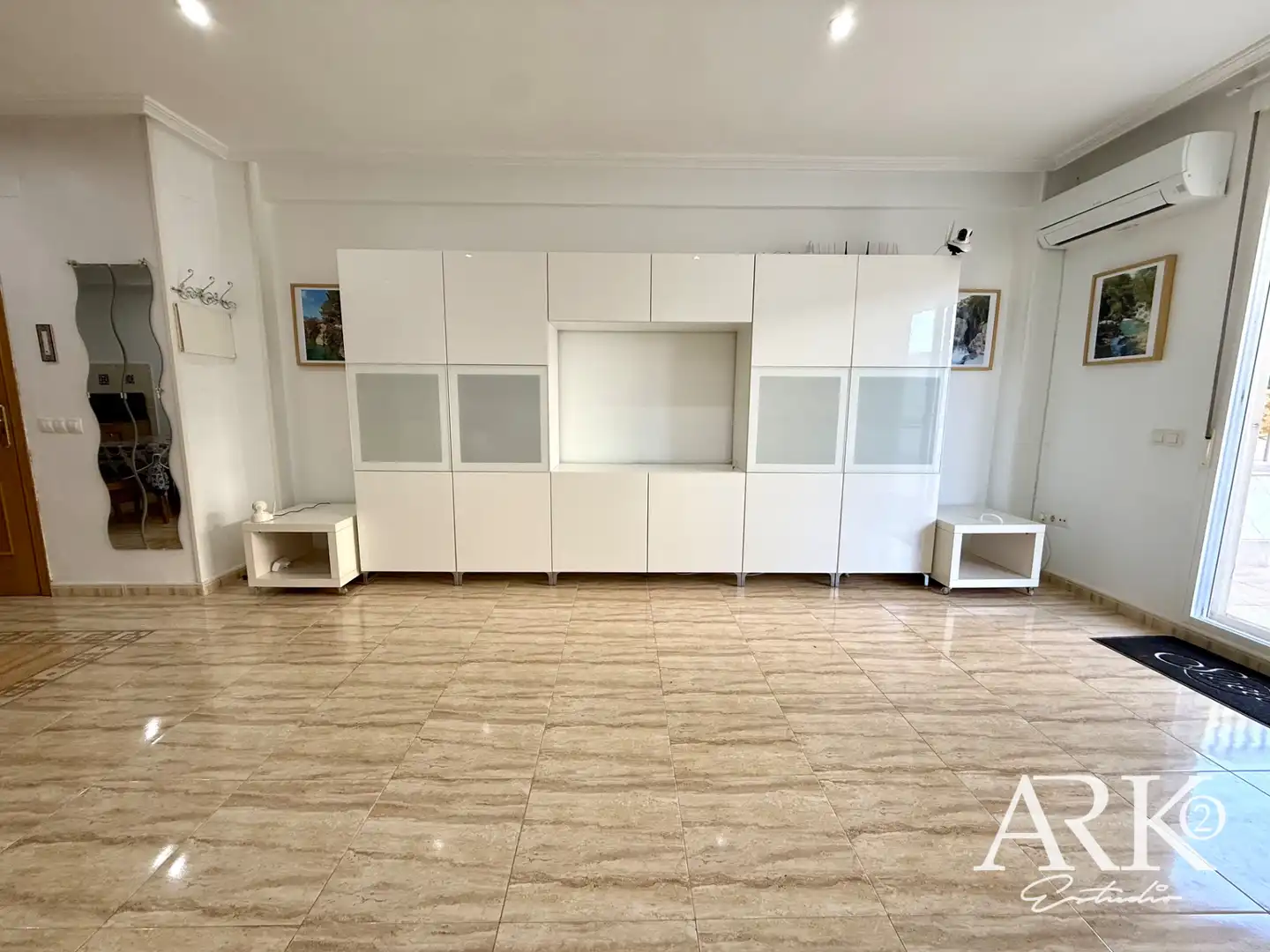 Wohnzimmer von Wohnungen zum Verkauf in Gandia mit Klimaanlage, Heizung und Terrasse