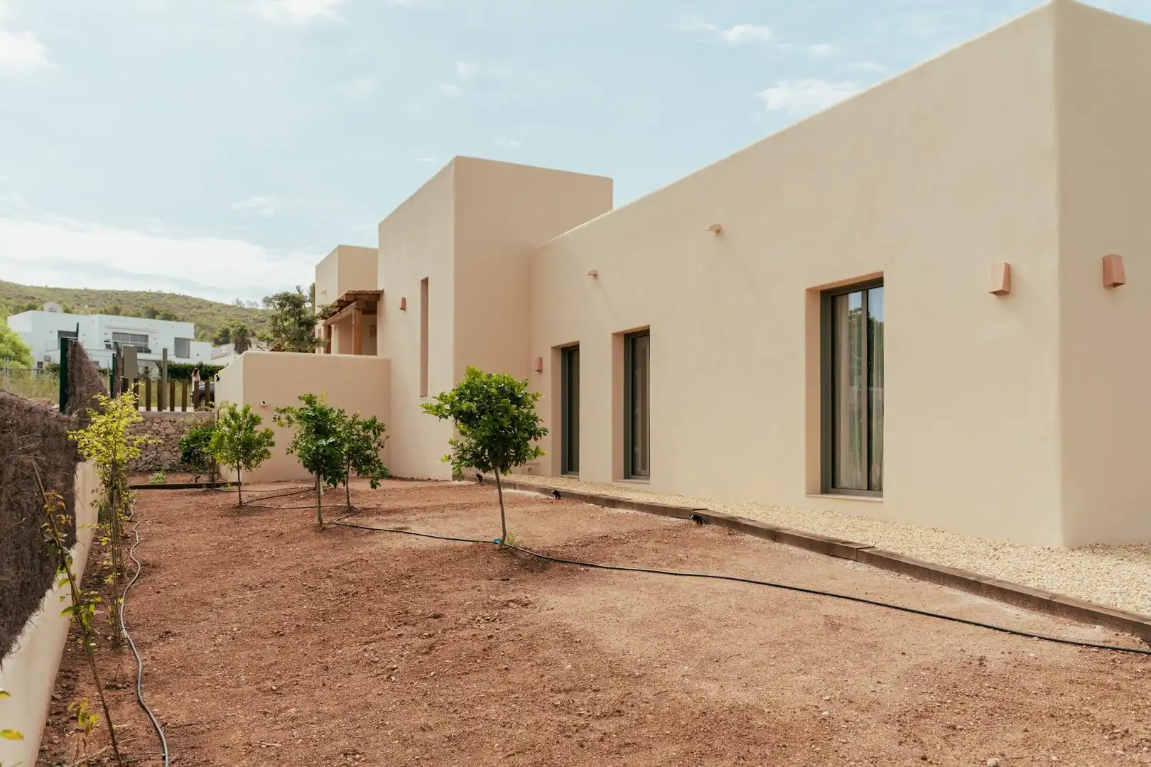 Vista exterior de Casa o xalet en venda en Jávea / Xàbia amb Aire condicionat, Jardí privat i Terrassa