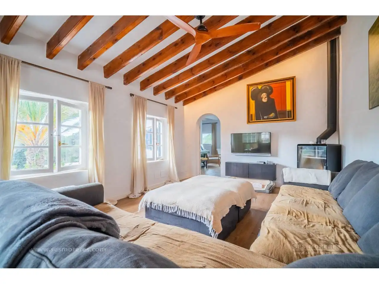 Casa rústica con jardín en venta en S'Algar - Alcaufar, imagen 17