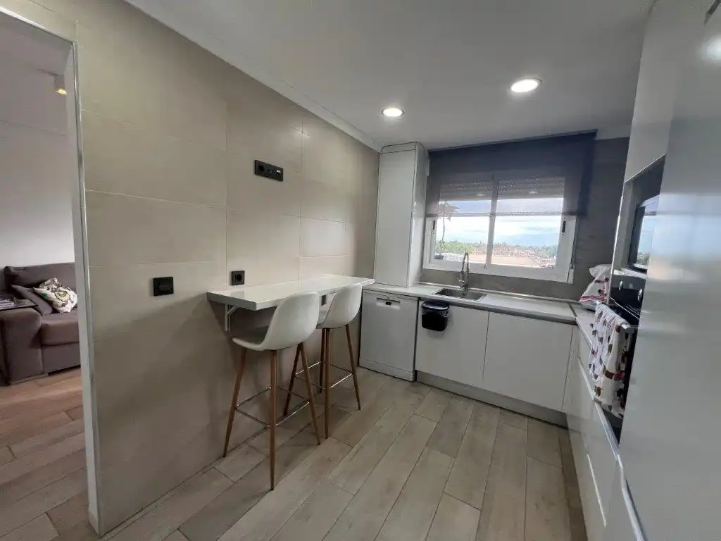 Kitchen of Flat for sale in Dolores  with Air Conditioner, Terrace and Furnished