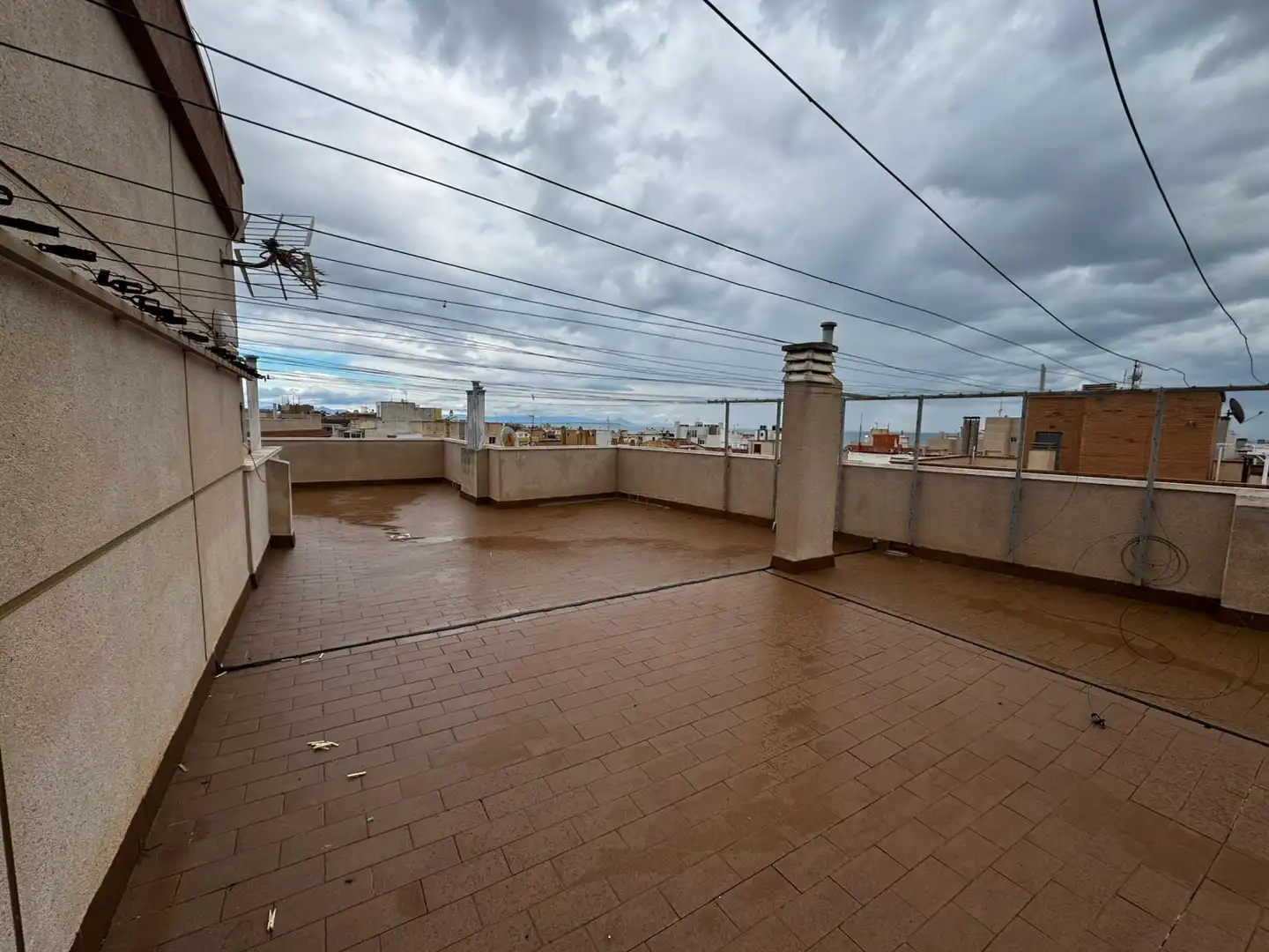 Terrasse von Dachboden zum Verkauf in Torrevieja mit Klimaanlage, Terrasse und Möbliert
