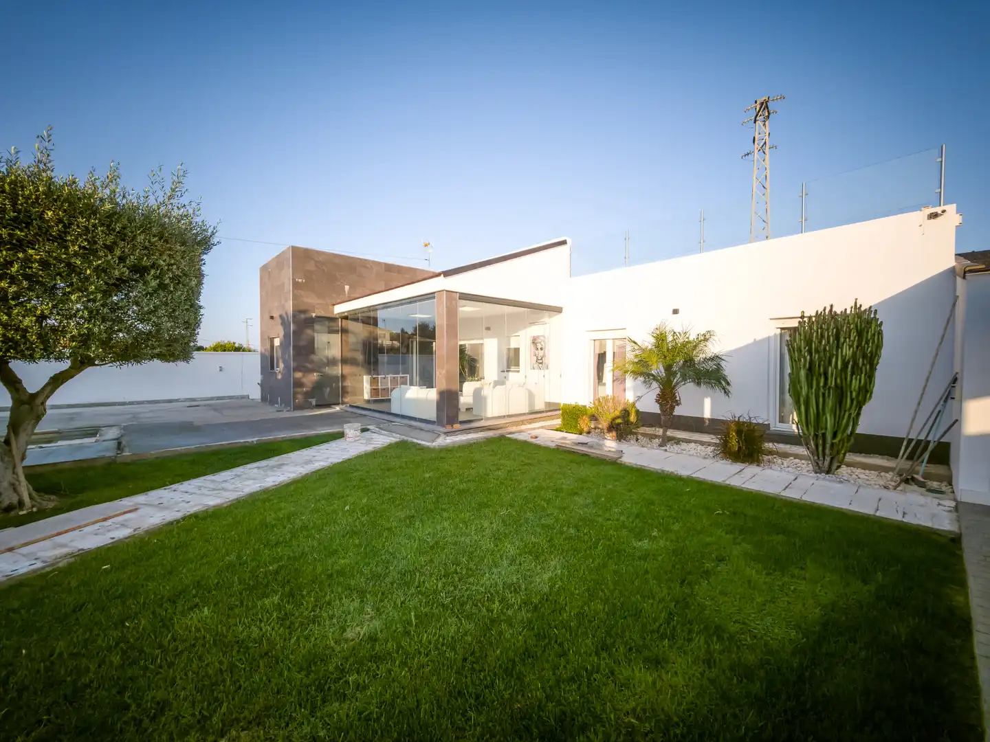 Jardín de Casa o chalet en venta en Chiclana de la Frontera con Aire acondicionado, Terraza y Piscina