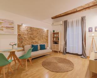 Living room of Flat to rent in  Barcelona Capital  with Heating, Terrace and Balcony