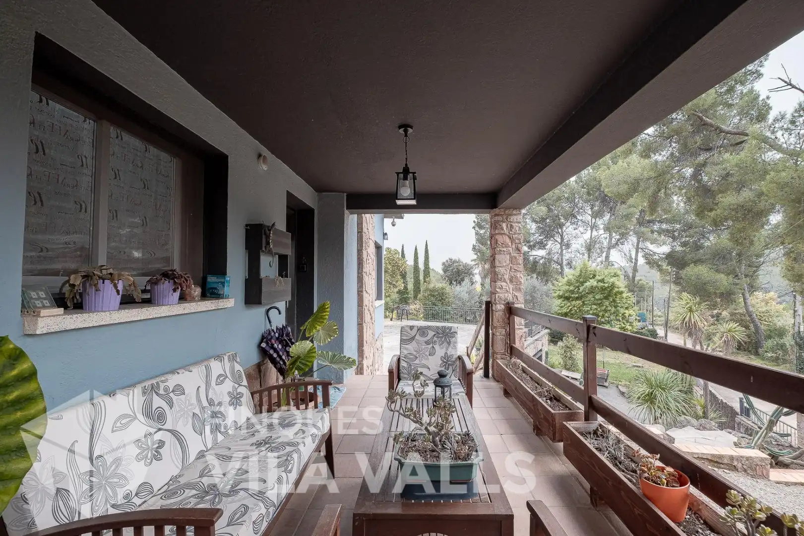 Terrassa de Casa o xalet en venda en Bigues i Riells del Fai amb Jardí privat, Terrassa i Traster