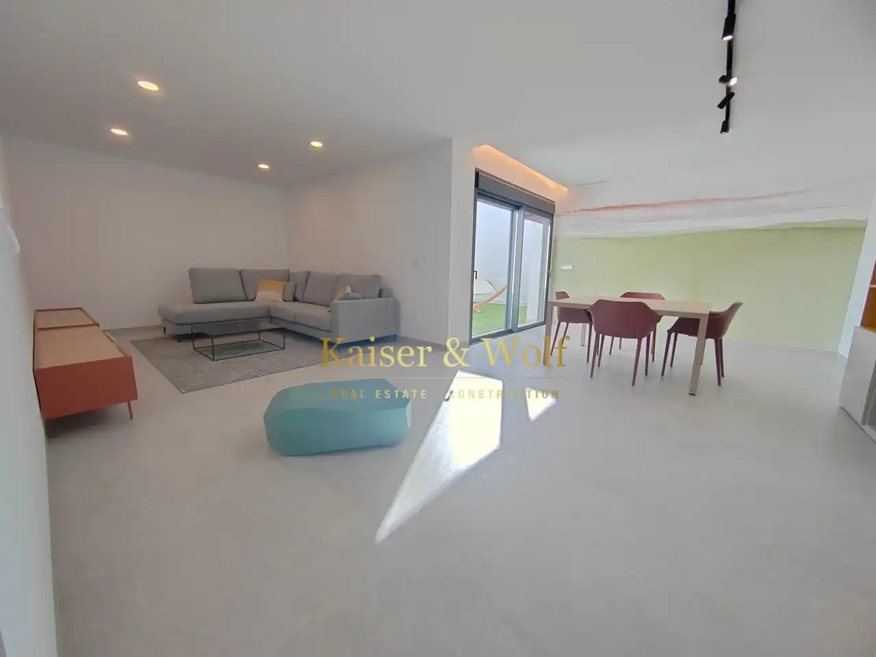 Sala de estar de Casa o chalet en venta en Rojales con Jardín privado, Terraza y Piscina