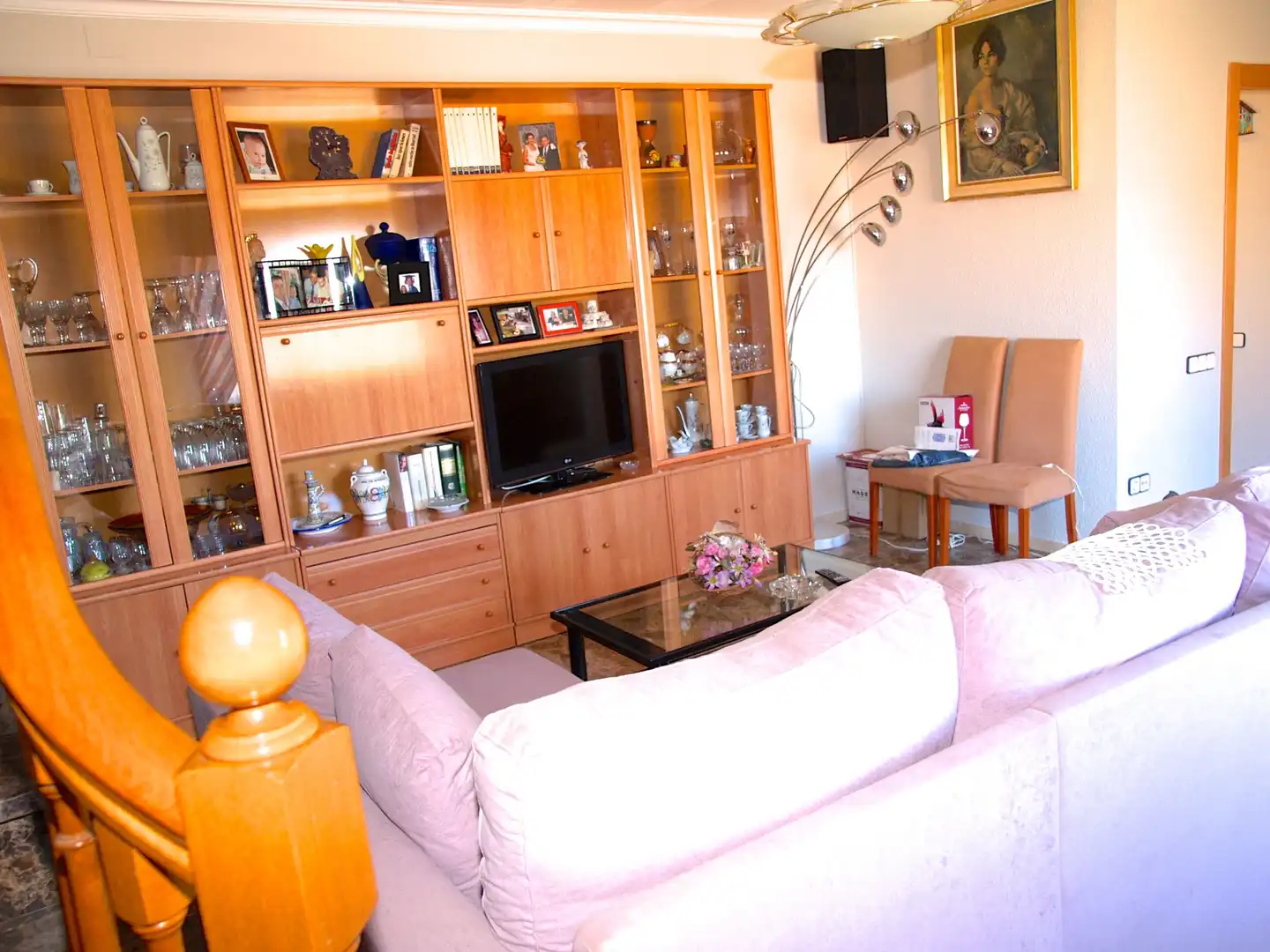 Sala d'estar de Casa o xalet en venda en Terrassa amb Jardí privat, Terrassa i Traster