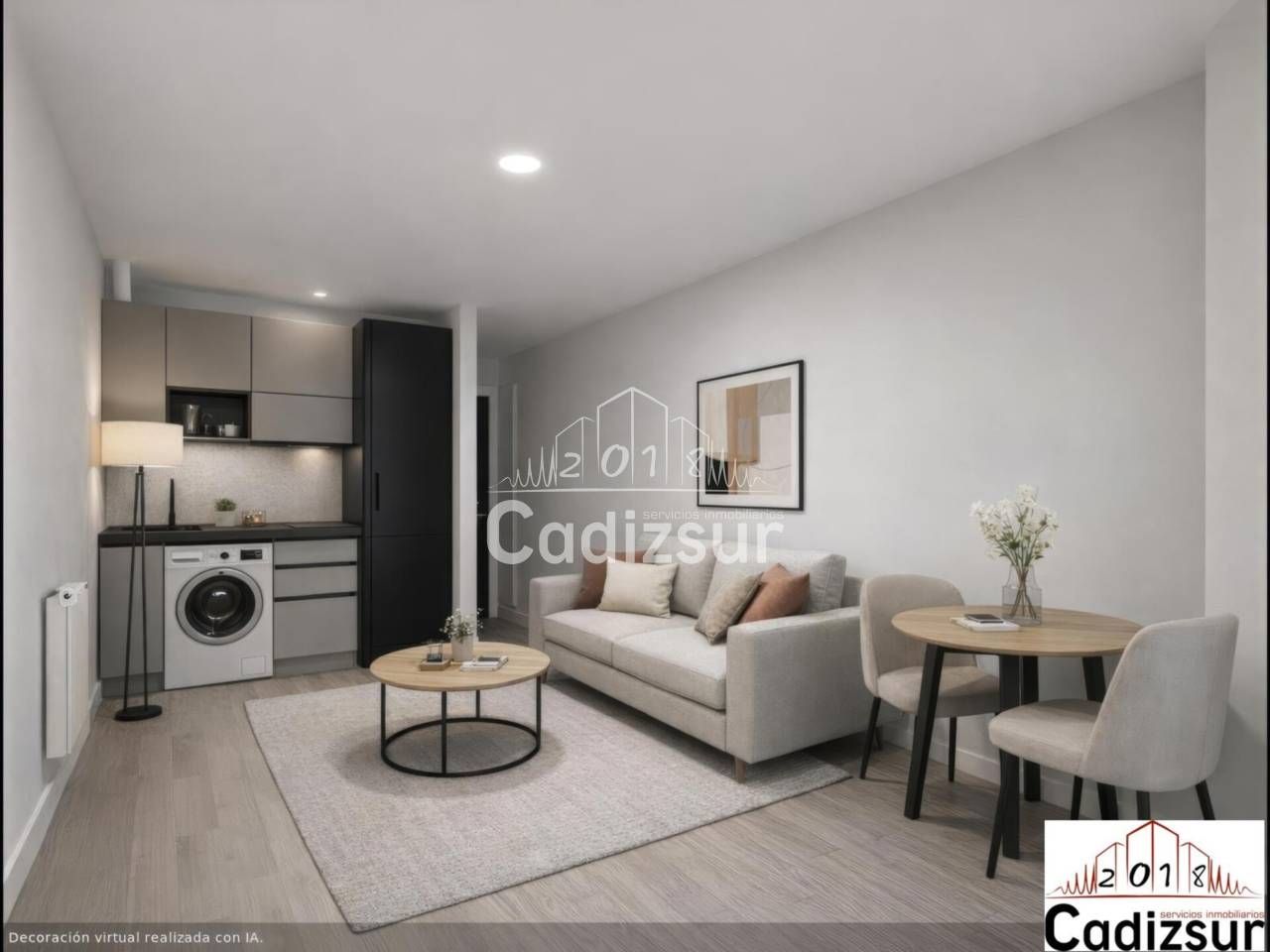 Sala d'estar de Apartament en venda en  Cádiz Capital amb Balcó