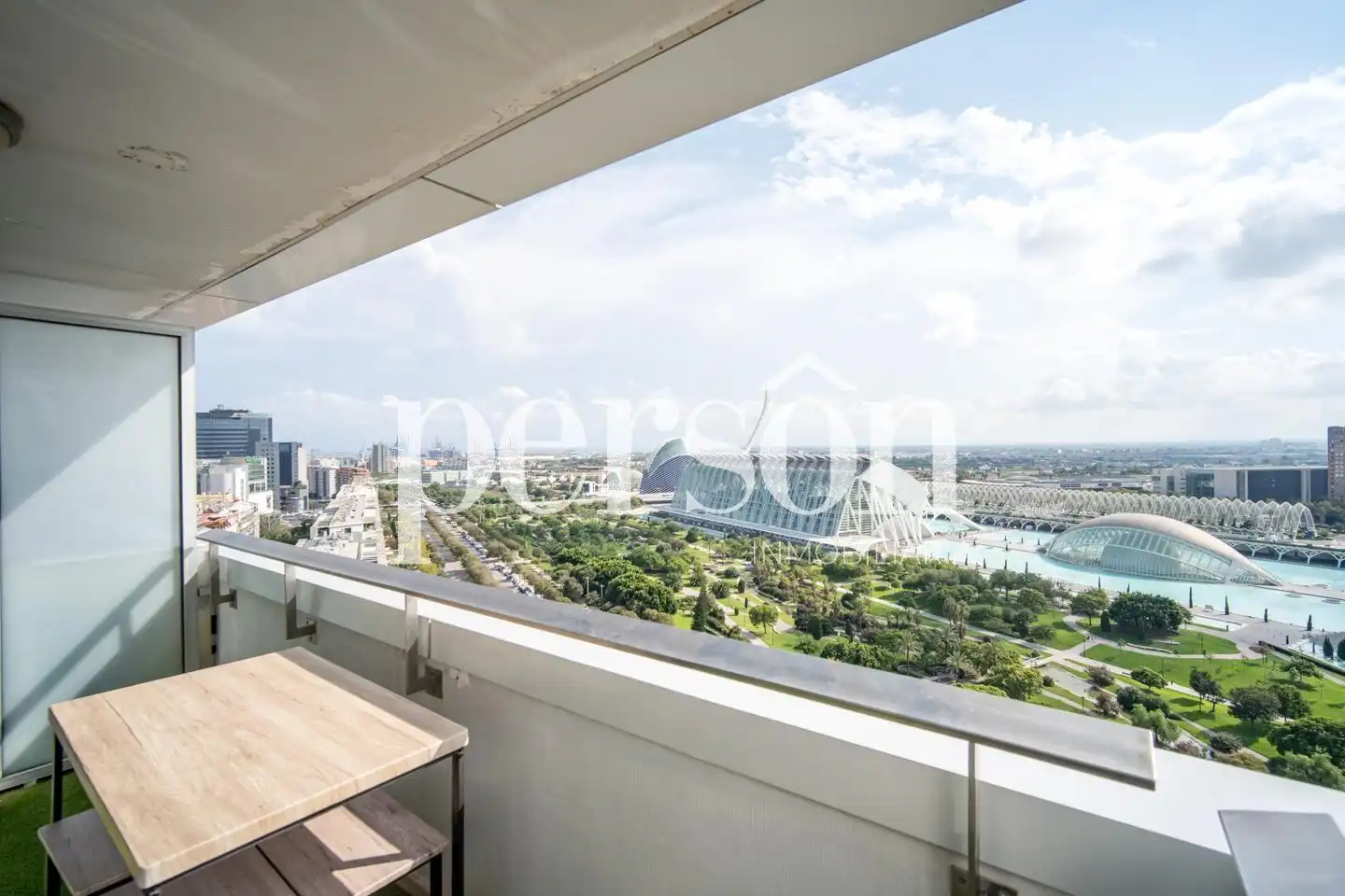 Terraza de Piso de alquiler en Valencia con Aire acondicionado, Calefacción y Terraza