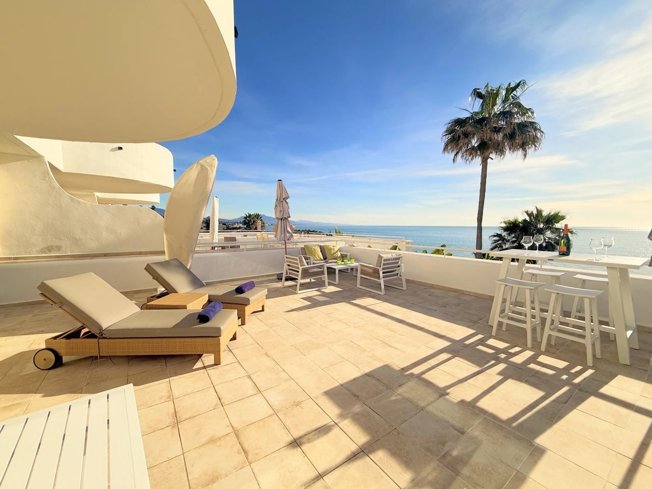 Terrassa de Apartament en venda en Estepona amb Aire condicionat, Calefacció i Terrassa