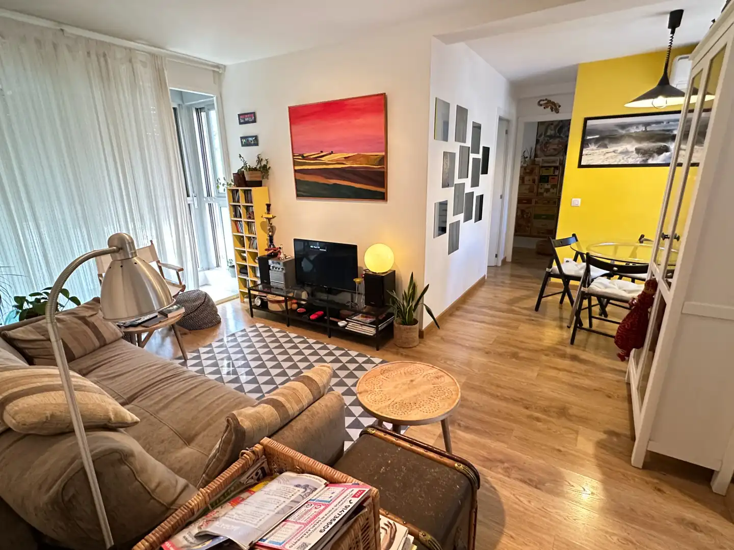 Sala de estar de Piso en venta en Madrid con Aire acondicionado, Calefacción y Parquet