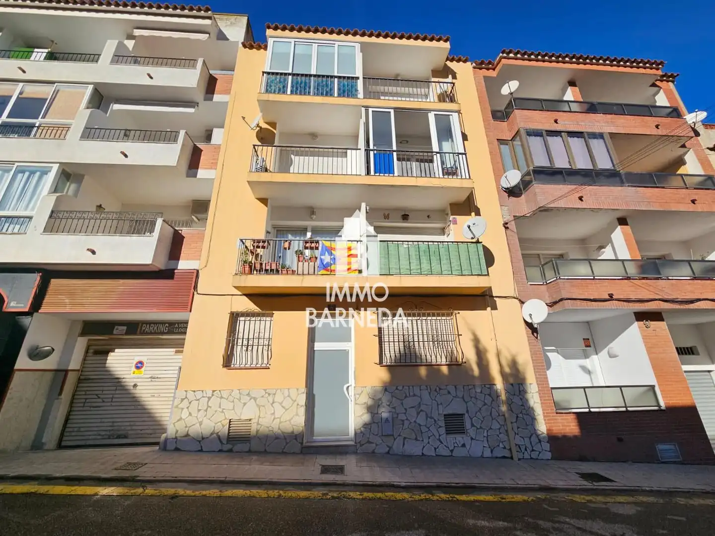 Exterior view of Flat for sale in Roses  with Terrace
