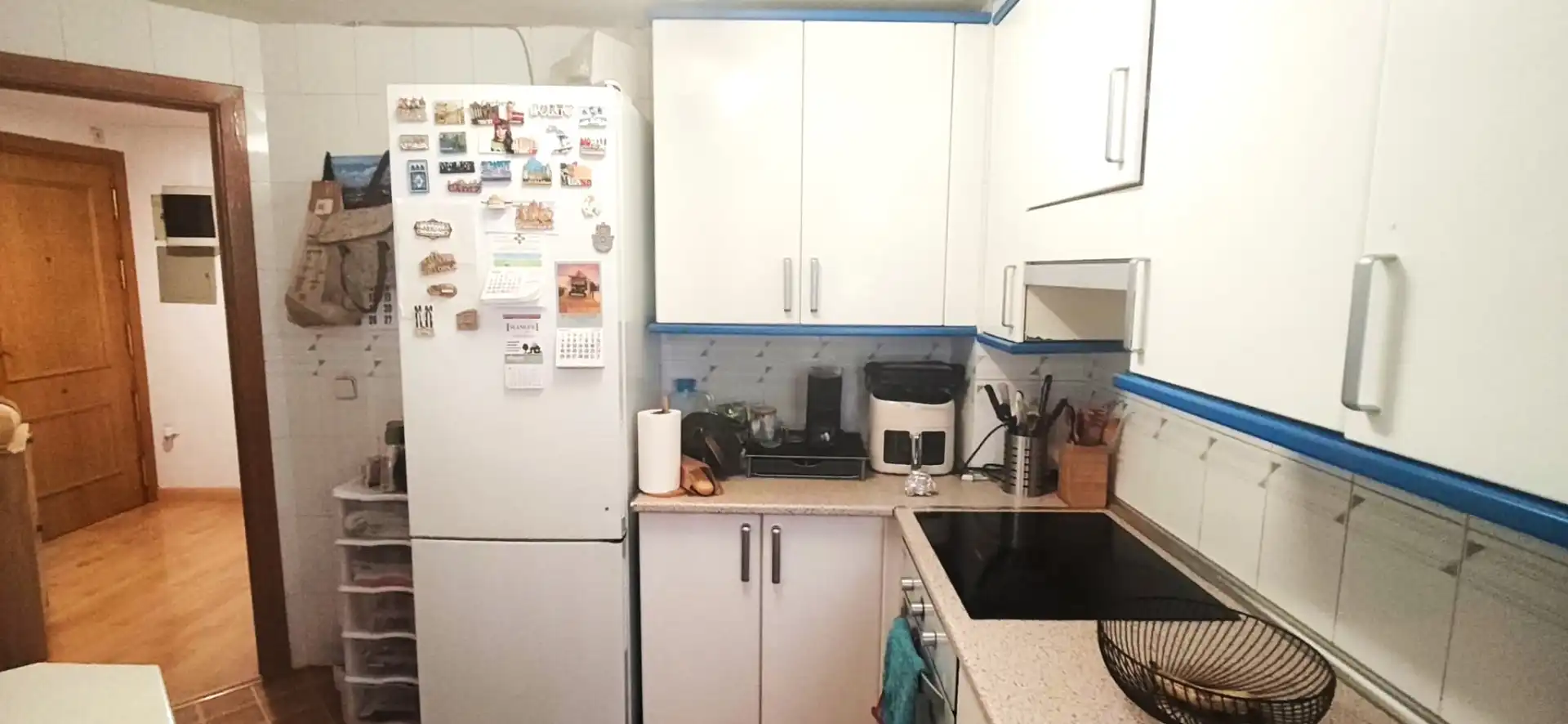Kitchen of Flat for sale in Móstoles  with Air Conditioner, Heating and Parquet flooring