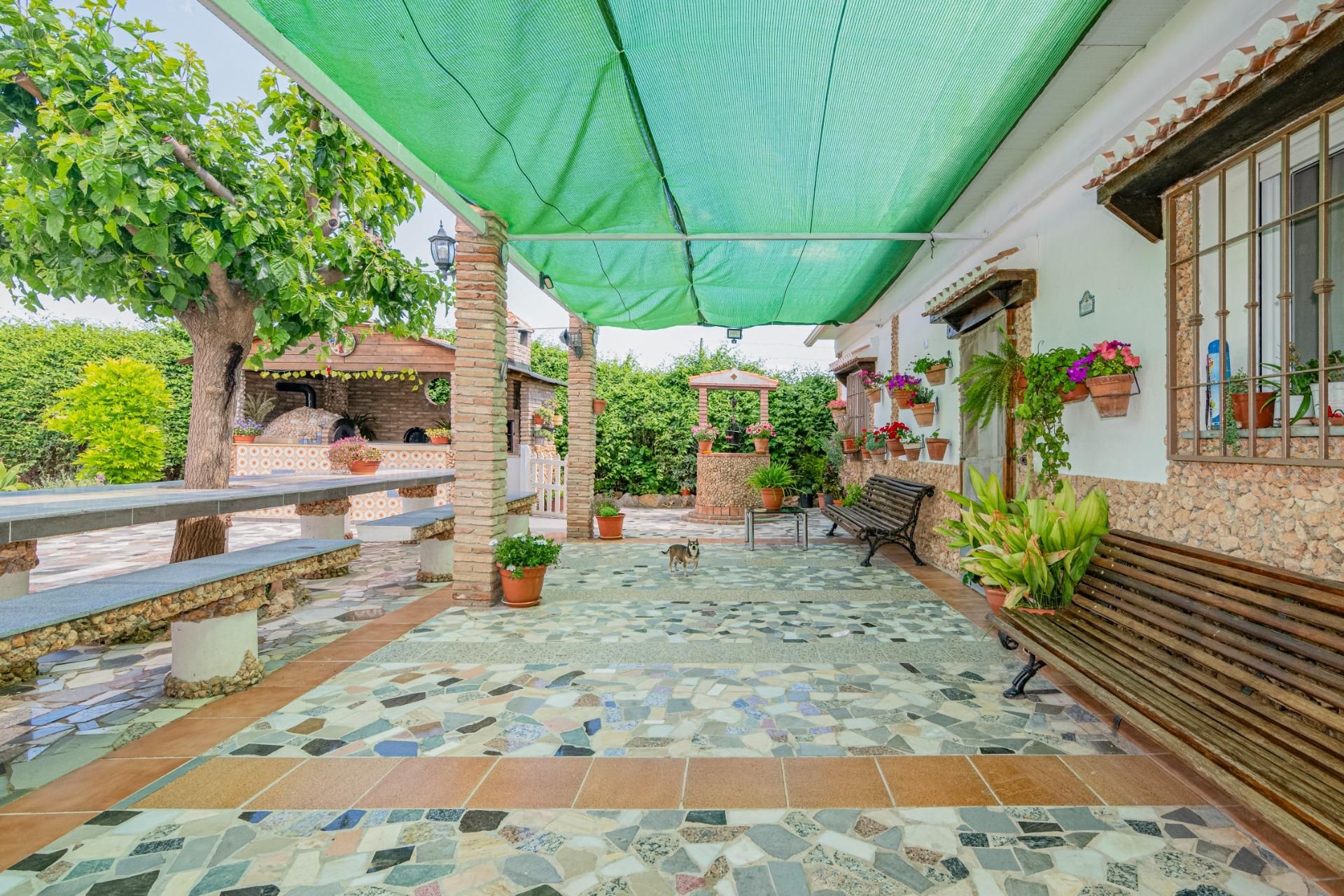 Terraza de Finca rústica en venta en Pinos Puente con Jardín privado, Terraza y Trastero
