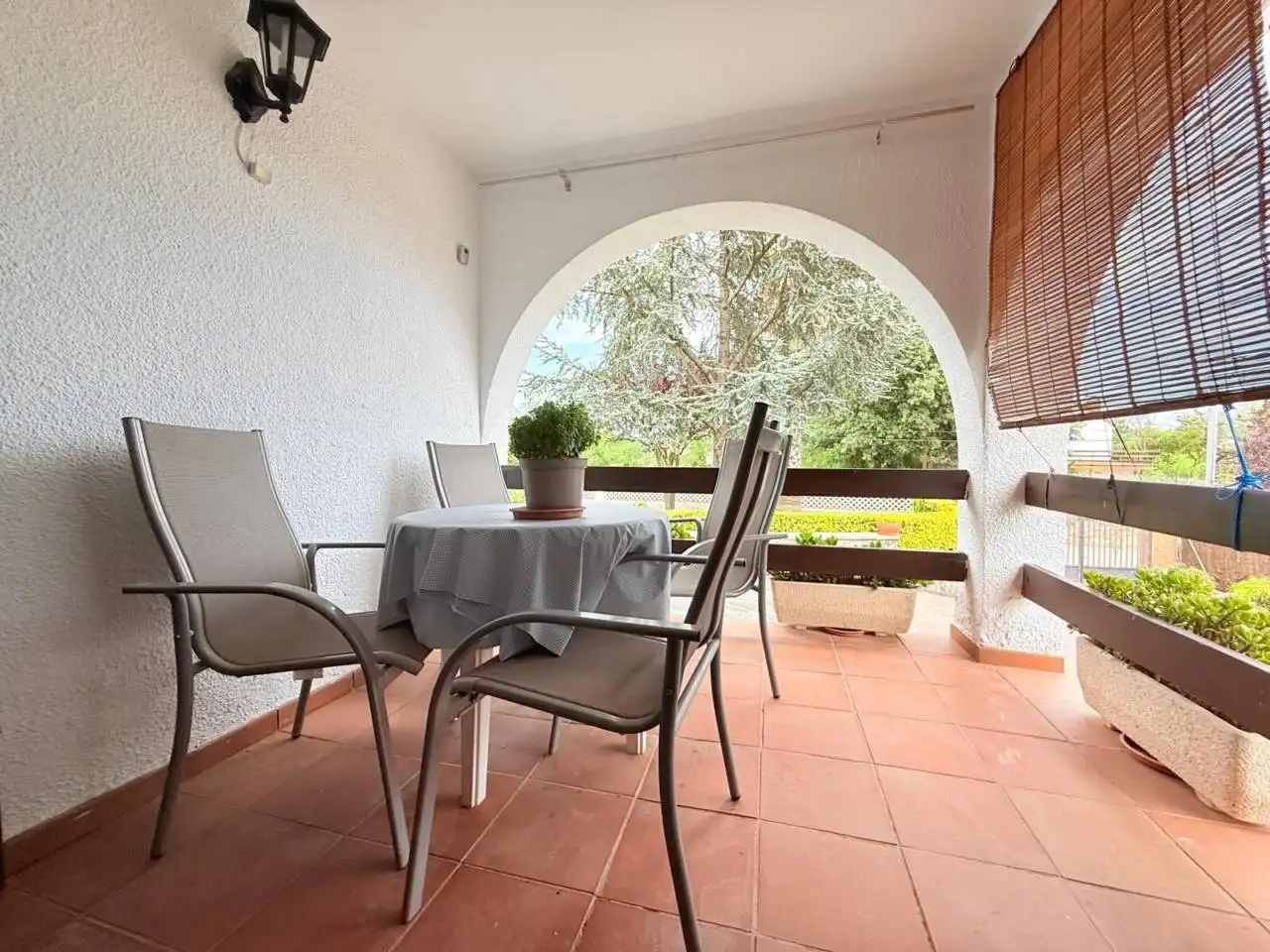 Terraza de Casa o chalet en venta en Riells i Viabrea con Aire acondicionado, Calefacción y Jardín privado