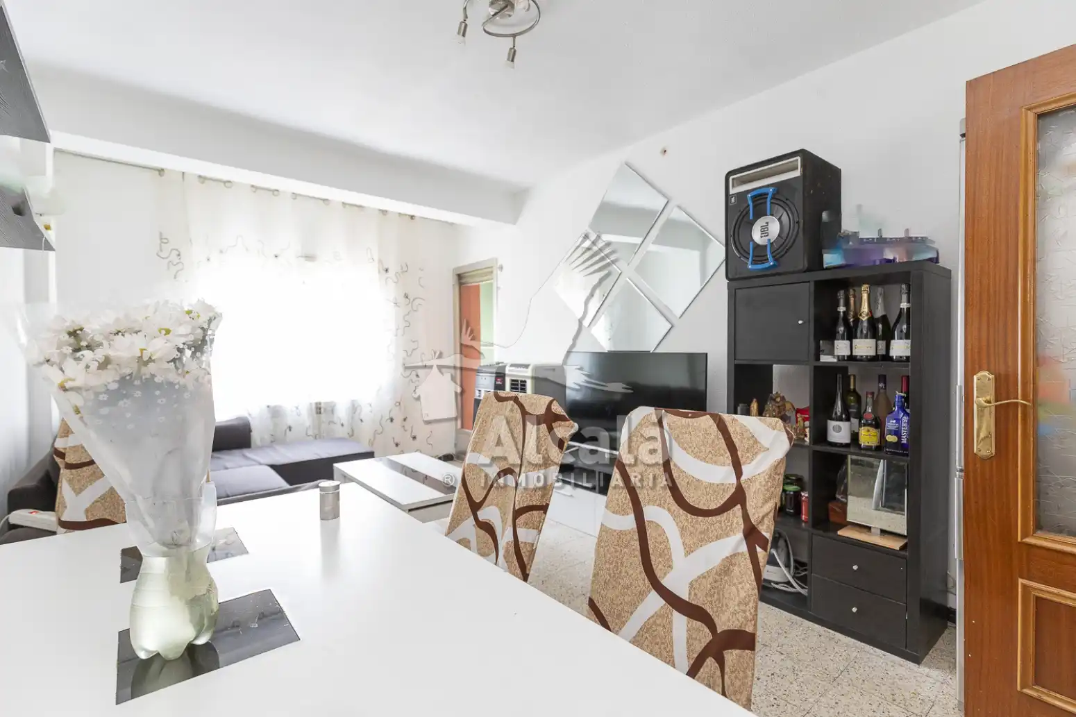 Sala de estar de Piso en venta en Alcalá de Henares con Calefacción y Terraza