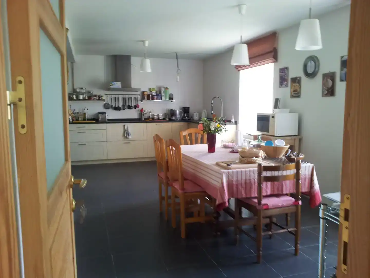 Cuina de Finca rústica en venda en Villadiego amb Jardí privat, Parquet i Balcó