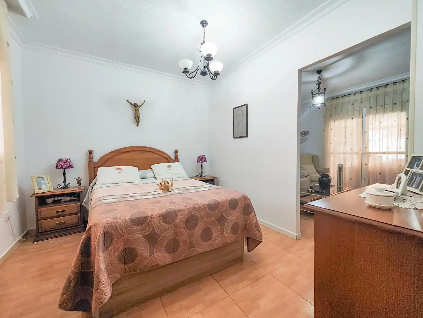 Dormitori de Casa o xalet en venda en Argamasilla de Calatrava amb Aire condicionat, Calefacció i Moblat