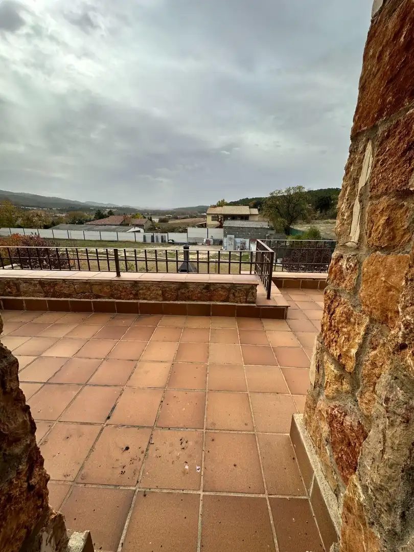 Terraza de Casa o chalet en venta en Villalba de la Sierra con Aire acondicionado, Calefacción y Terraza