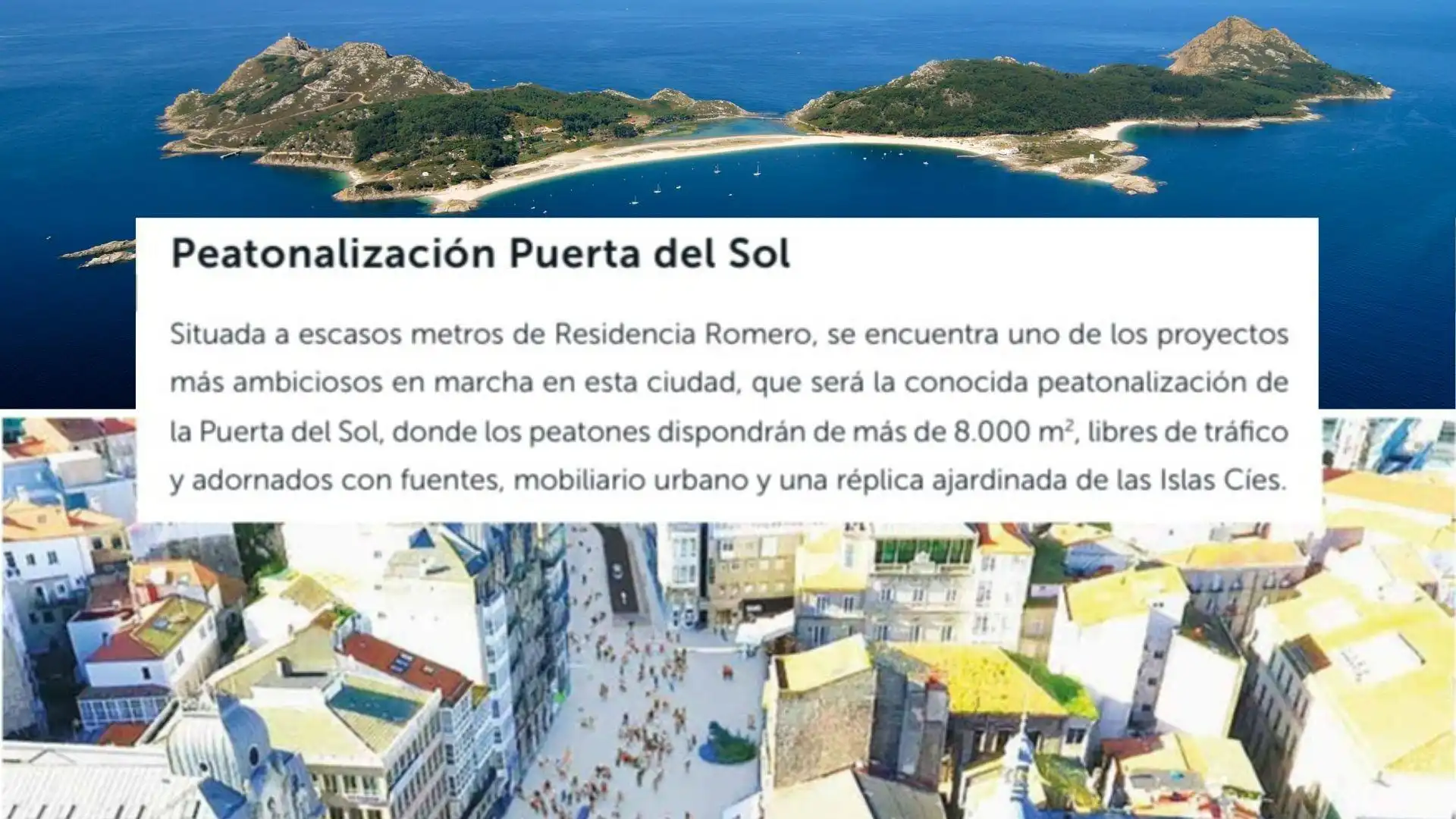 Vista exterior de Ático en venta en Vigo  con Calefacción y Terraza