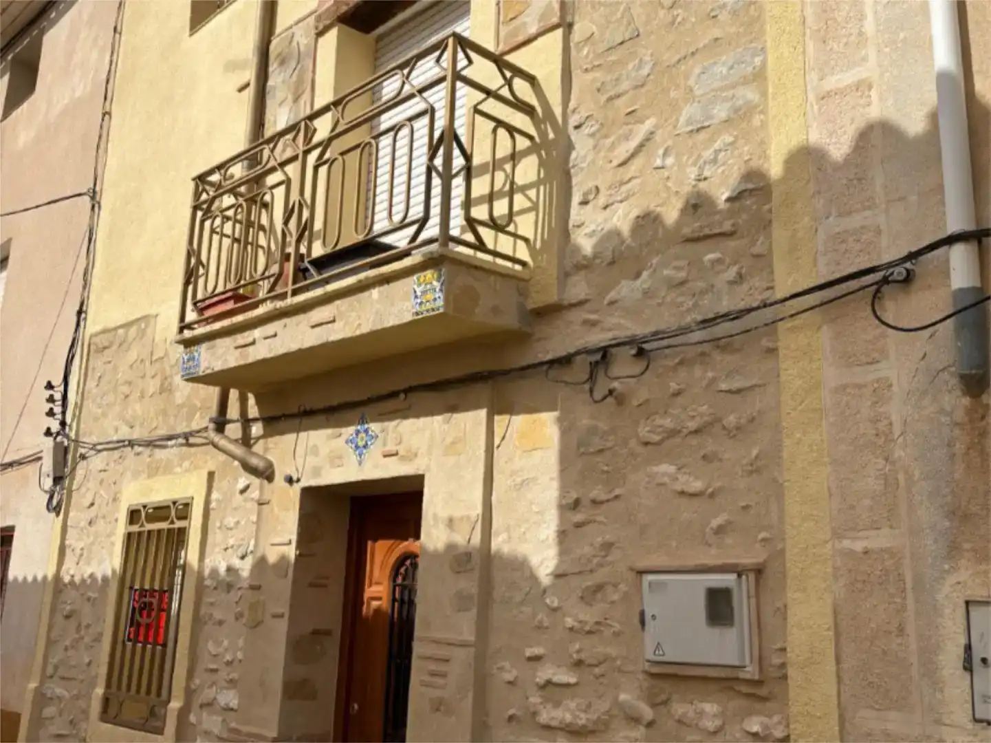 Vista exterior de Casa adosada en venta en La Vall d'Alcalà, Alicante