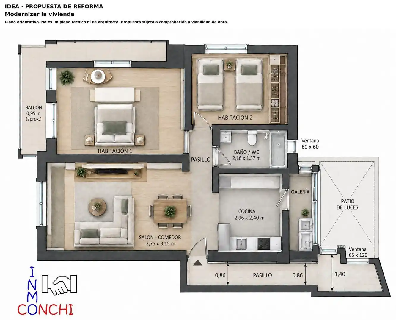 Wohnung mit Terrasse zum Verkauf in Calle Calle Corredera, imagen 10