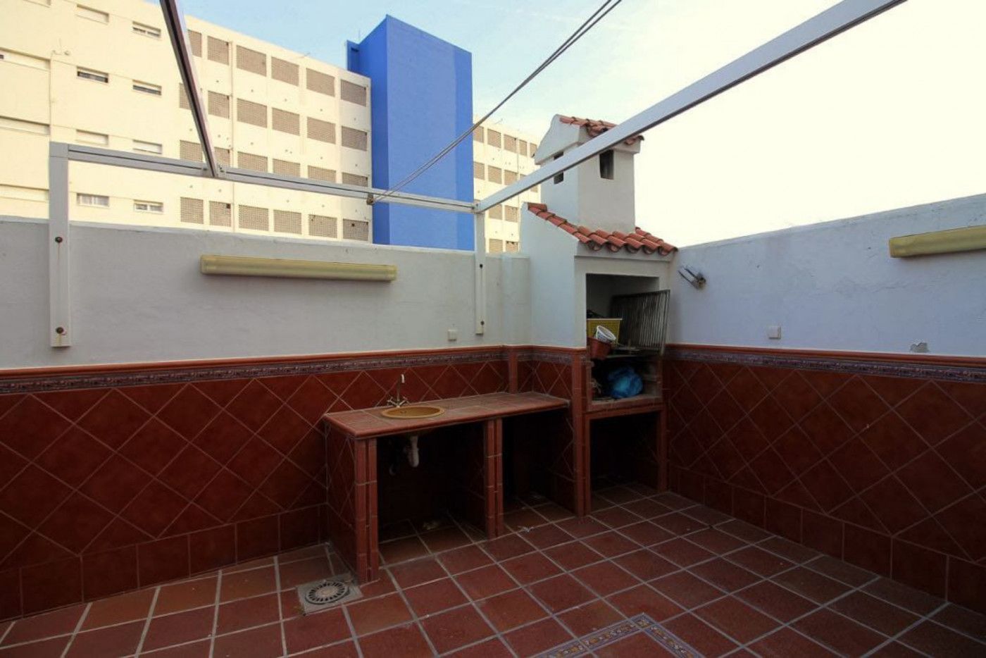 Terrace of Single-family semi-detached for sale in Algeciras  with Air Conditioner, Terrace and Storage room