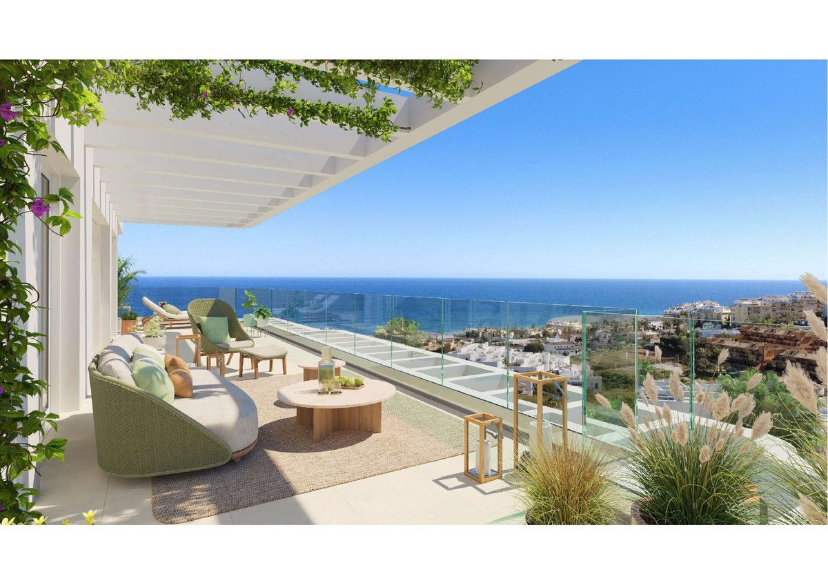 Terrace of Apartment for sale in Mijas  with Air Conditioner, Storage room and Community pool