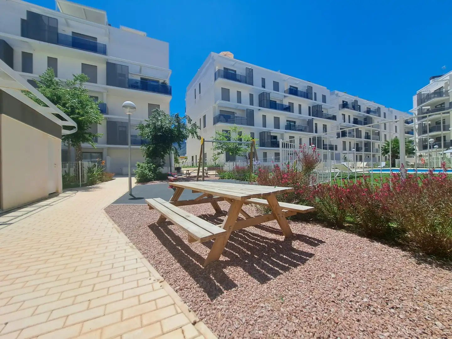 Terrace of Apartments for sale in Dénia  with Air Conditioner, Heating and Private garden