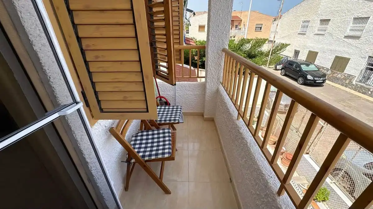 Balcony of Apartments for sale in San Pedro del Pinatar  with Air Conditioner, Furnished and Oven