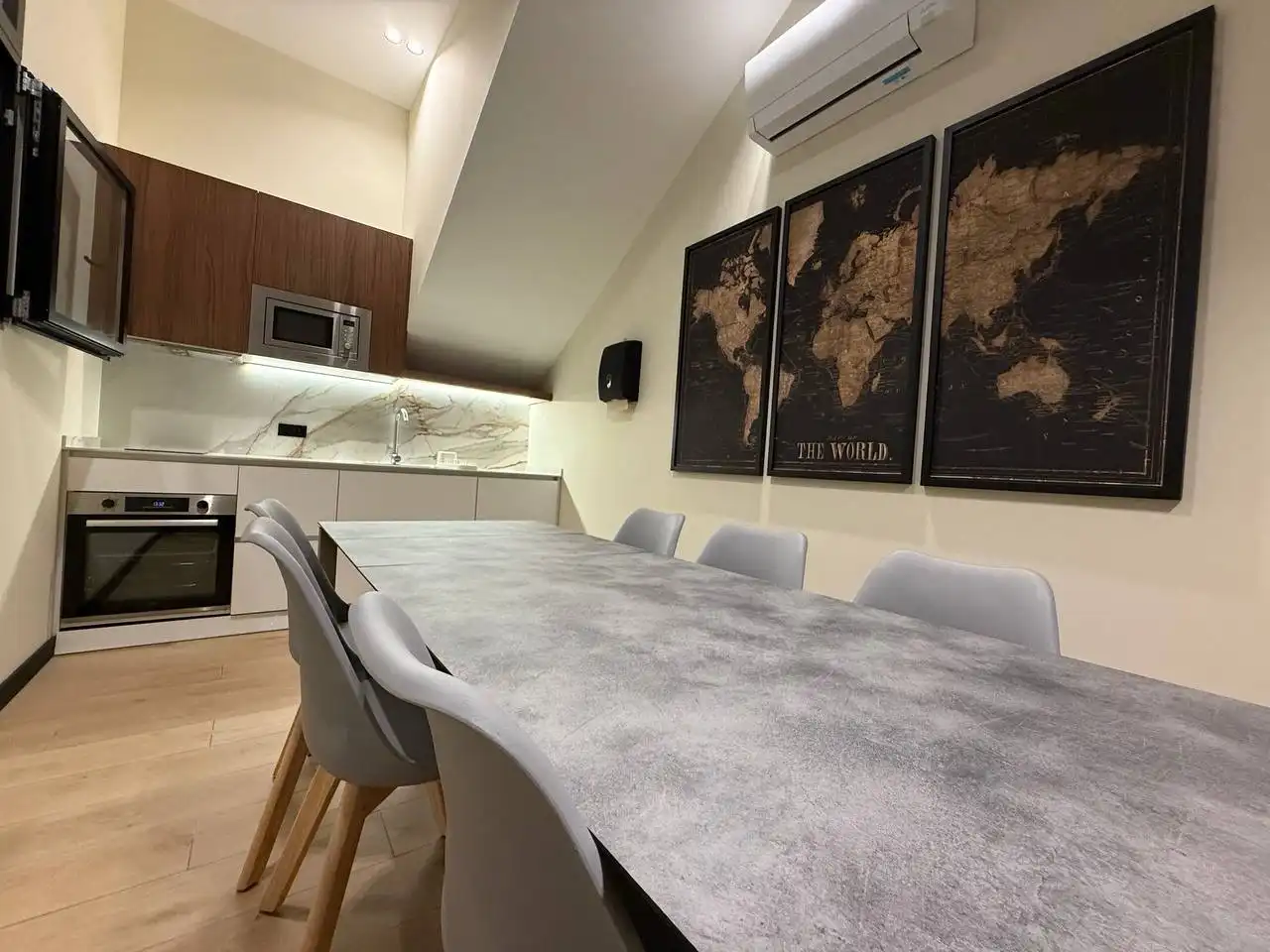 Dining room of Houses for rent in Madrid  with Air Conditioner, Heating and Furnished