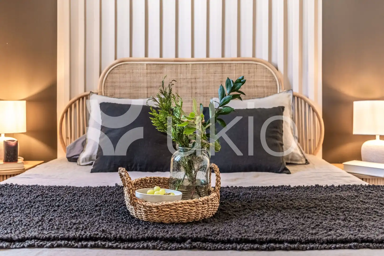 Habitación de Apartamento de alquiler en Madrid con Aire acondicionado, Calefacción y Amueblado