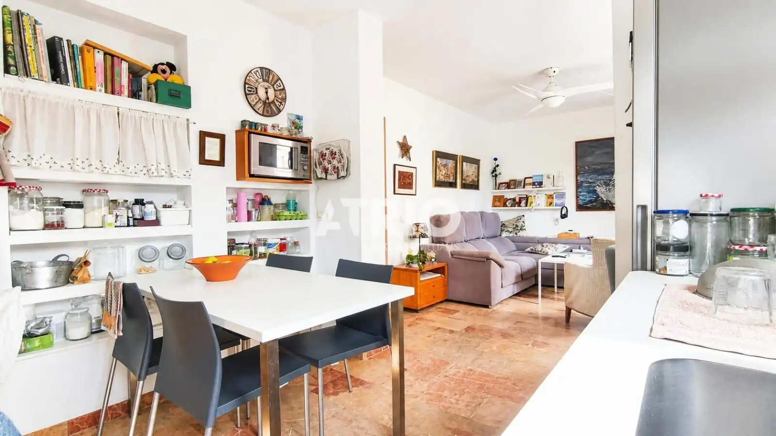 Sala d'estar de Casa o xalet en venda en  Palma de Mallorca amb Aire condicionat i Terrassa