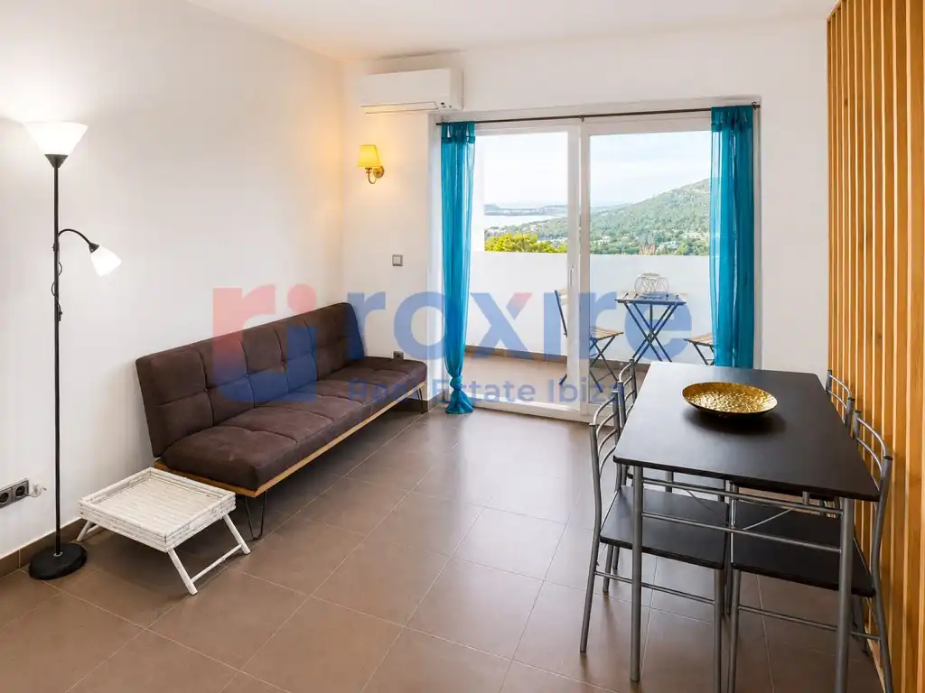 Terrasse von Wohnung zur Miete in Sant Josep de sa Talaia mit Klimaanlage, Terrasse und Möbliert