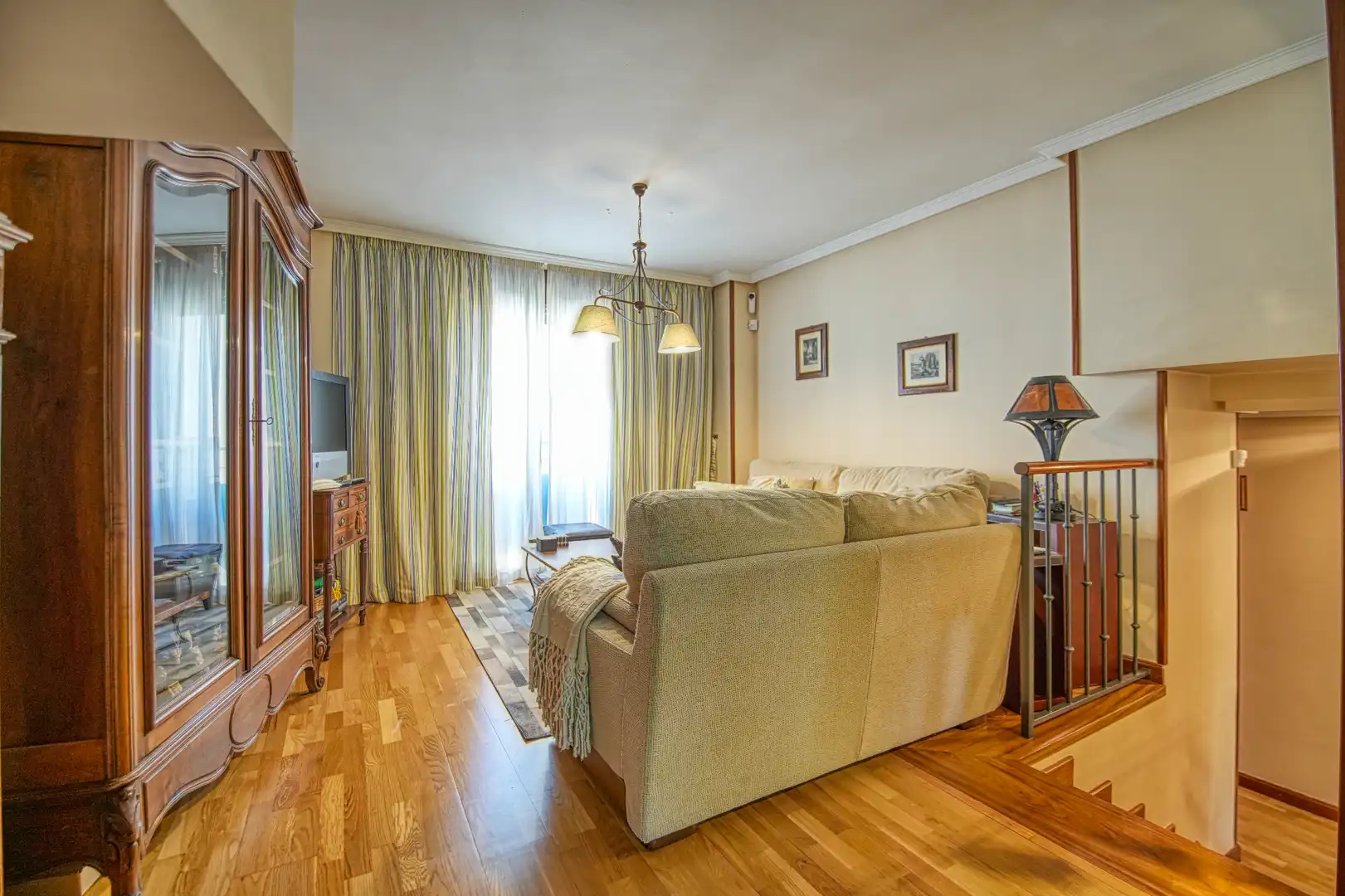 Sala de estar de Casa o chalet en venta en Ávila con Calefacción, Terraza y Trastero
