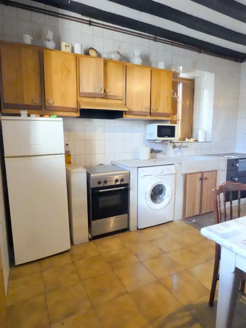Cocina de Finca rústica en venta en Aramaio con Calefacción, Amueblado y Balcón