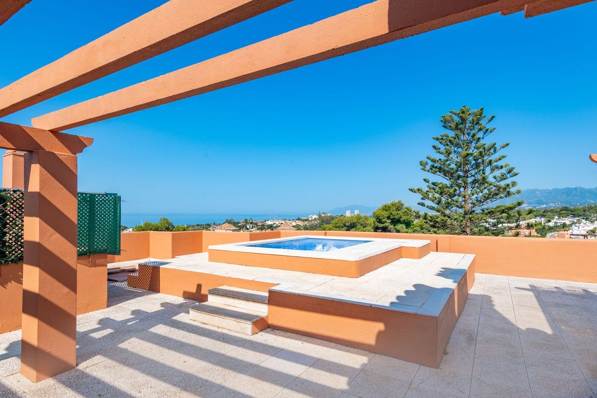 Terrace of Duplex for sale in Marbella  with Air Conditioner, Terrace and Swimming Pool