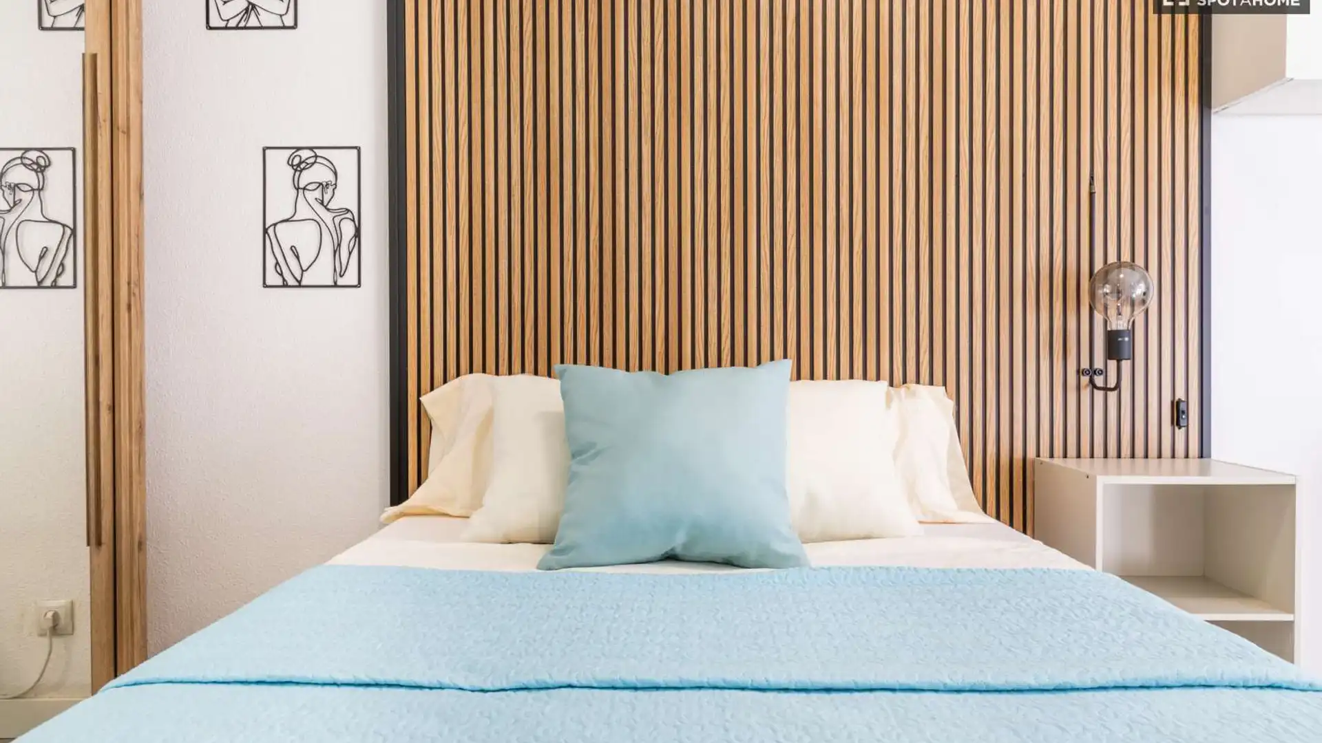 Habitación de Piso para compartir en  Madrid Capital con Aire acondicionado, Calefacción y Terraza