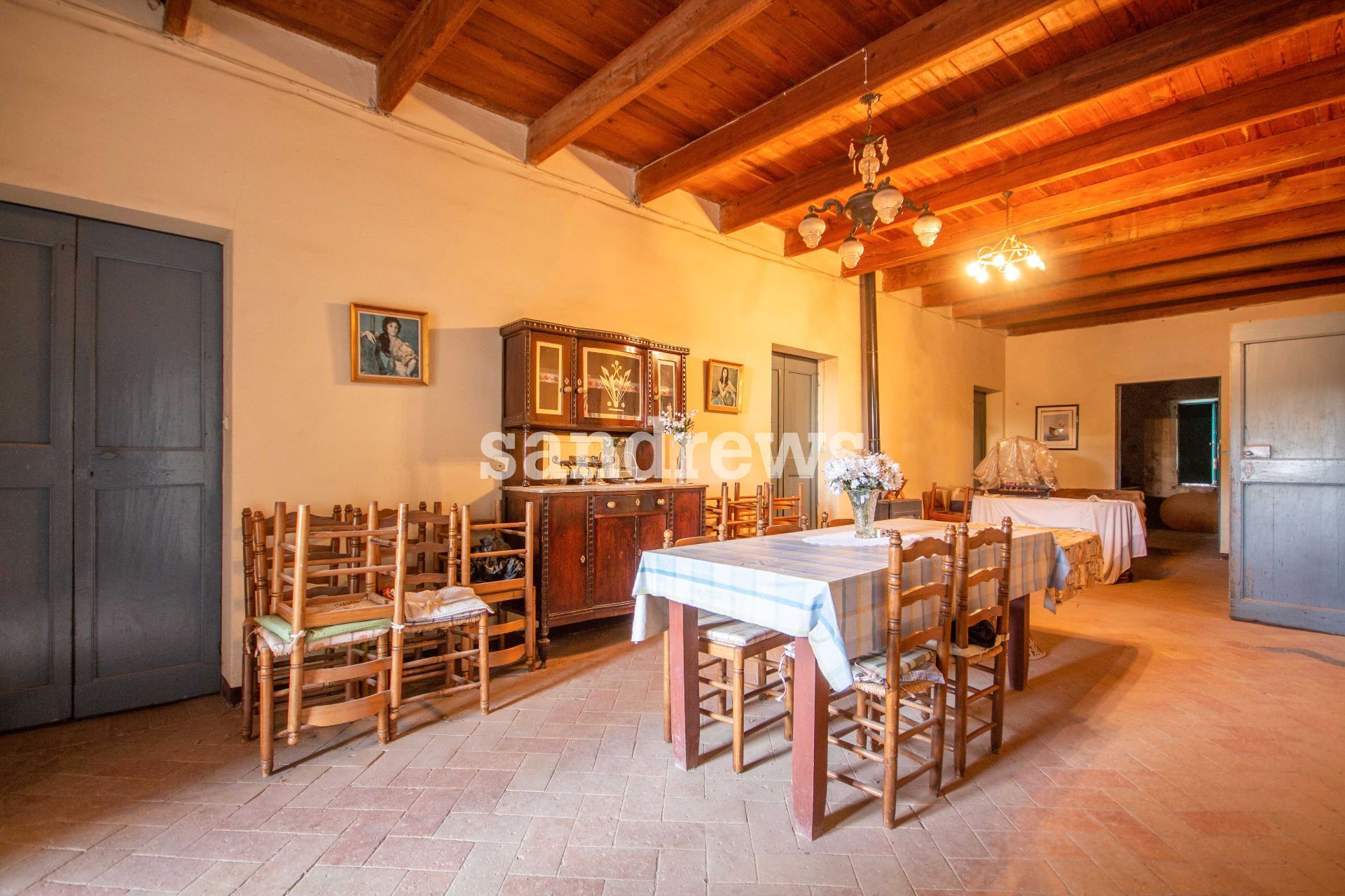 Dining room of House or chalet for sale in Pontós  with Air Conditioner, Heating and Private garden