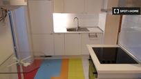 Kitchen of Flat to rent in  Madrid Capital  with Air Conditioner, Heating and Furnished