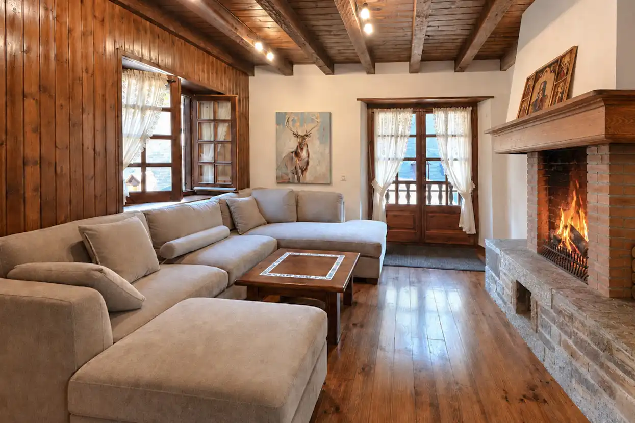 Sala de estar de Casa adosada en venta en Naut Aran con Calefacción, Jardín privado y Parquet