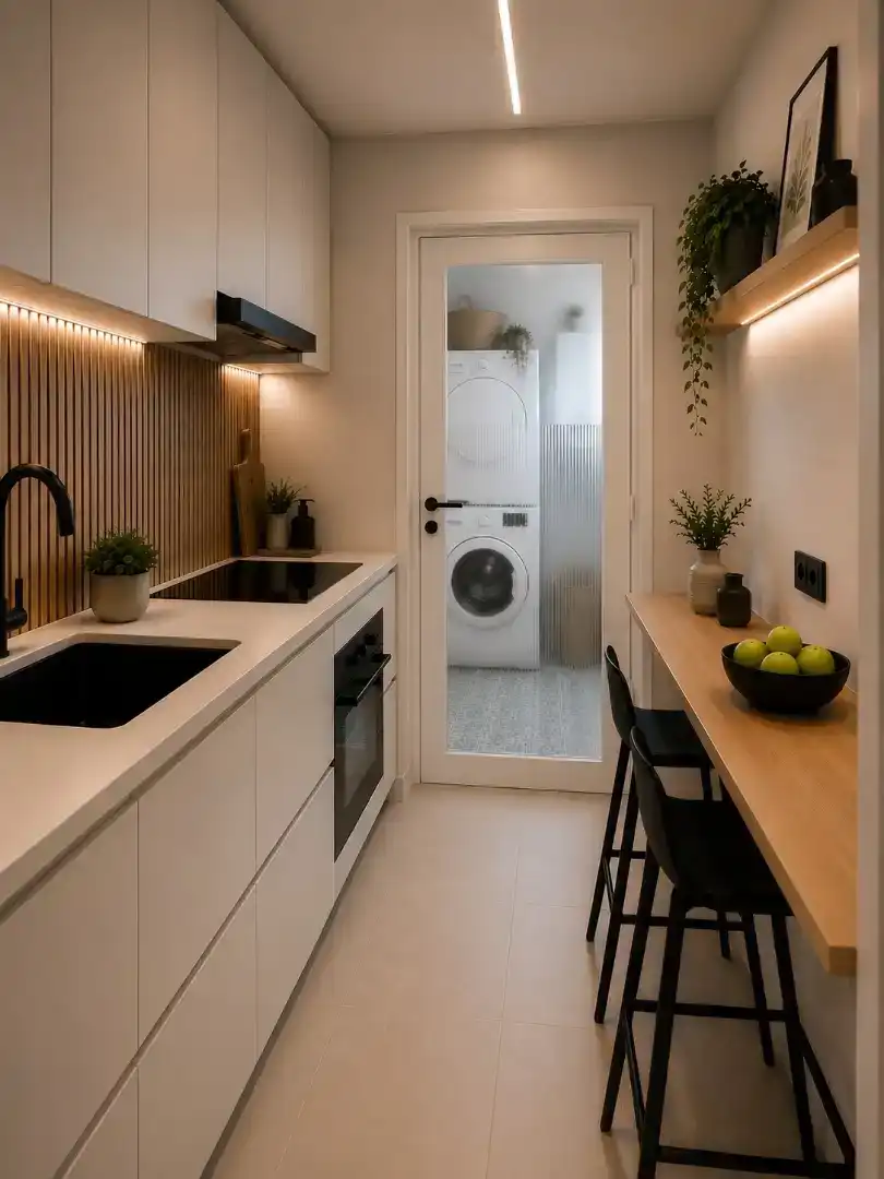 Kitchen of Flat for sale in Badalona